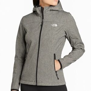 The North Face Jacket Apex Bionic Special Edition Hooded Zipped Heathered Grey M